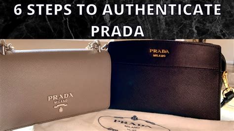 how do you tell if a prada purse is real|real prada purse.